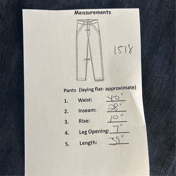 Kut from the Kloth Boyfriend Jeans Size 16 Dark Wash Blue - Picture 8 of 8